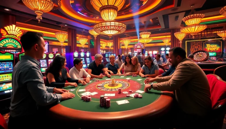 Exciting casino scene at https://32win.ae.org/ with players at a poker table showcasing high-stakes gaming.